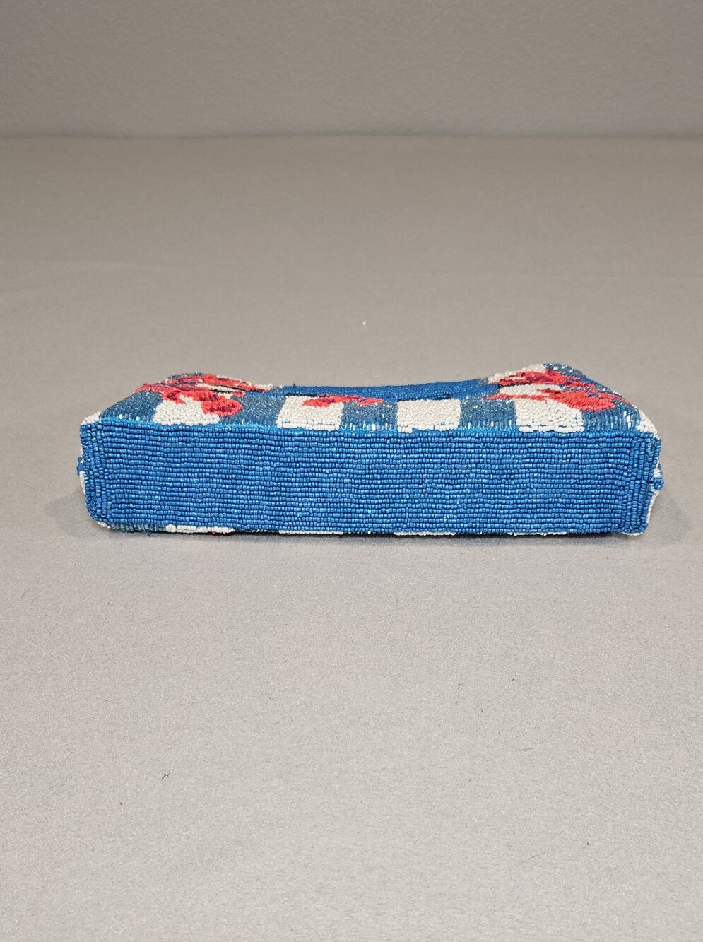 America & Beyond NWT Viral Beaded Lobster Clutch - Coastal Chic Nautical - Picture 6 of 14